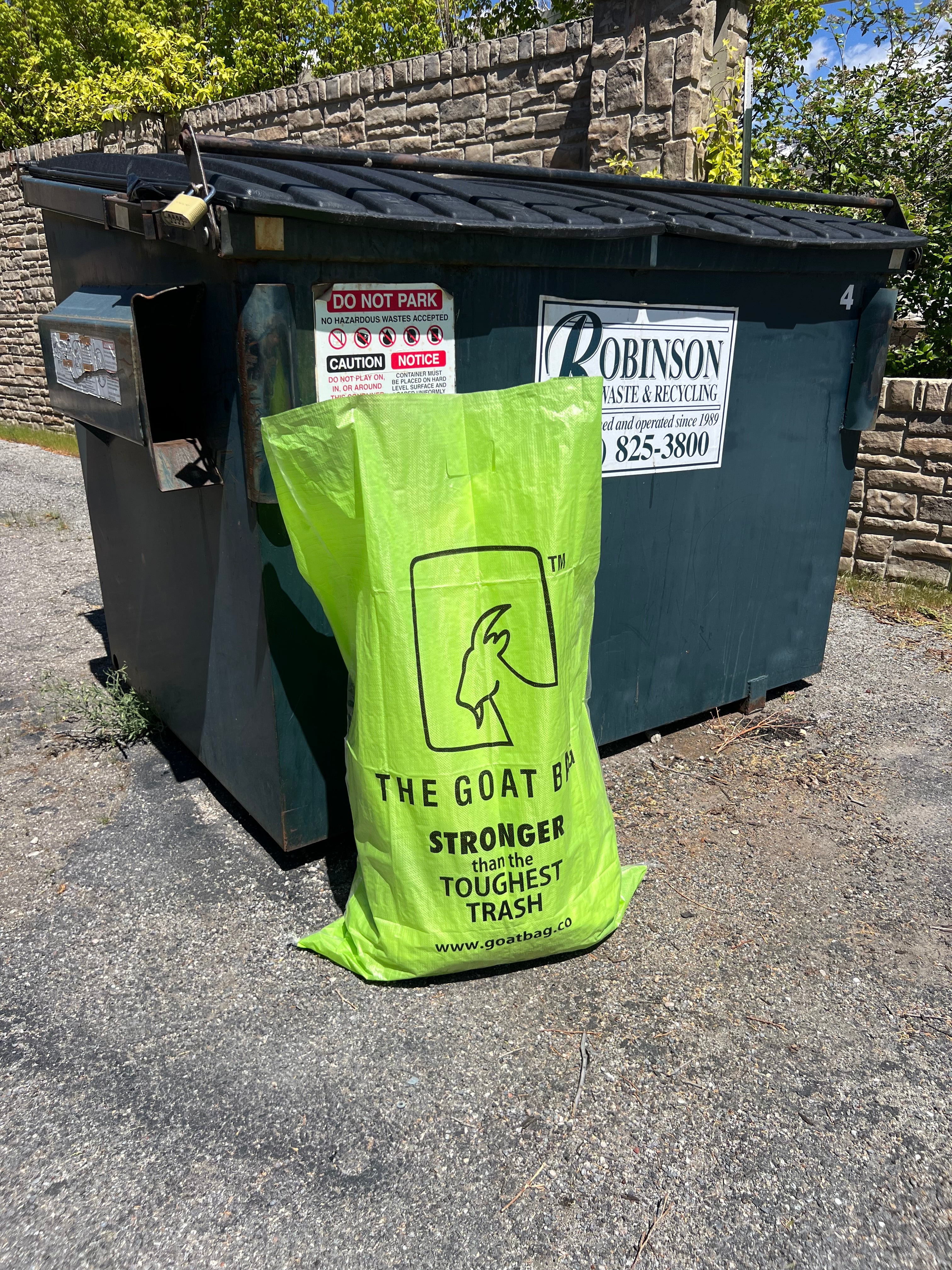 The GOAT Bag — Box of 10 Heavy-Duty Reusable Bags
