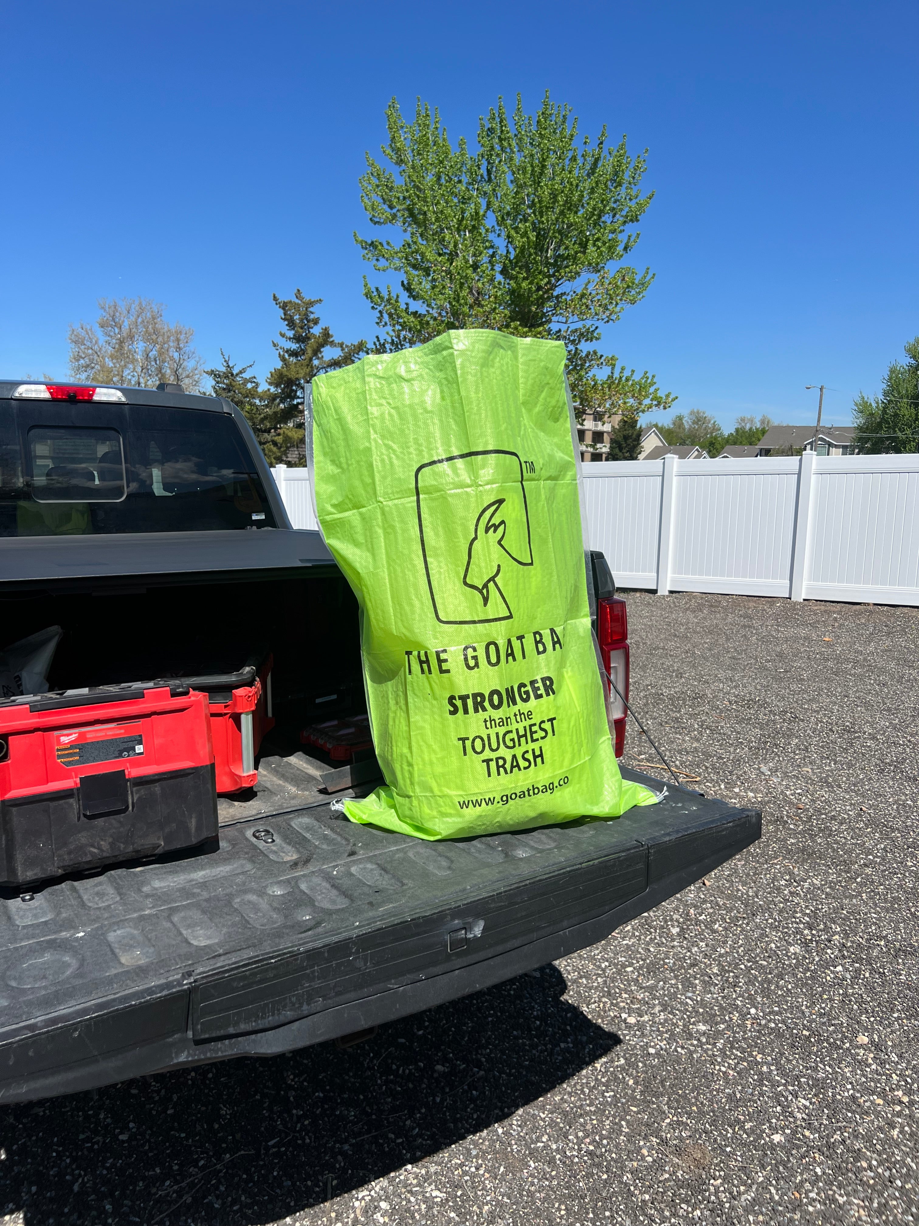 The GOAT Bag — Box of 10 Heavy-Duty Reusable Bags
